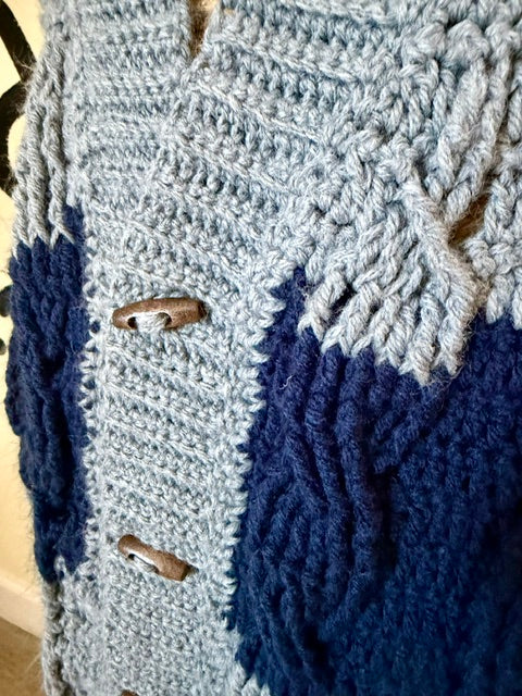 Cable Stitch Hooded Sweater