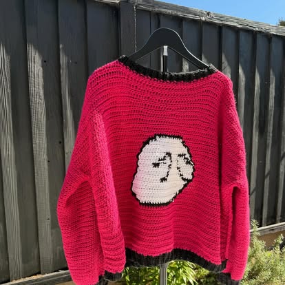 Peek-A-Boo Ghost Sweater